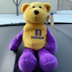 Kobe Bryant beanie baby Lakers